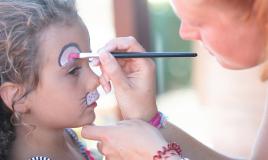 Maquillage au Club Enfants