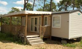 Mobil home camping Les Embruns