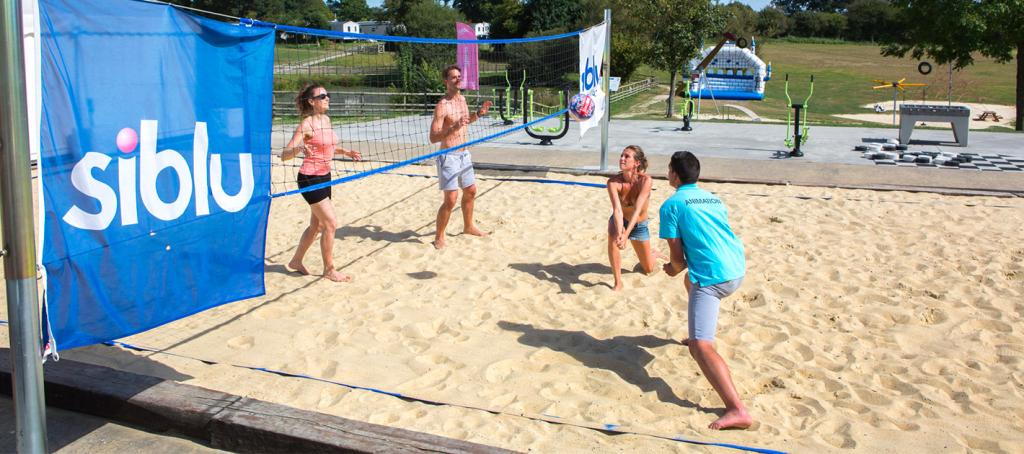 beach volley domaine de litteau